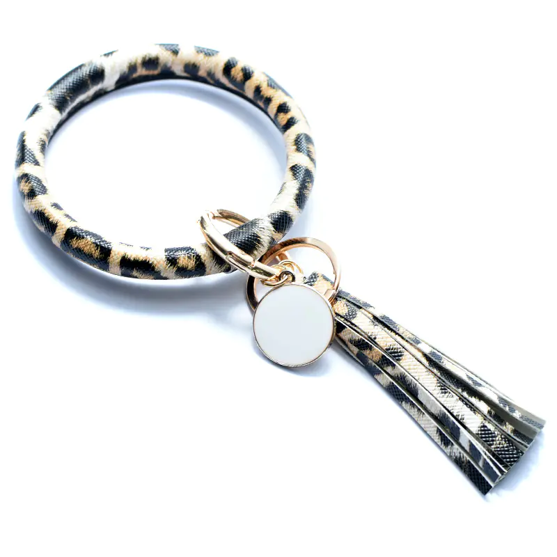 Pure Leather Tassel Pendant Bracelet - Image 9