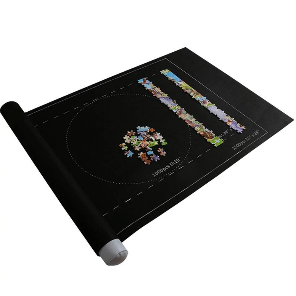 Puzzles Mat Jigsaw Roll Felt Mat Play - Image 8