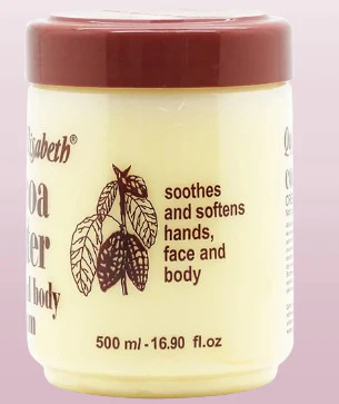 Queen Elisabeth Cocoa Butter - Hand and Body Cream 500ml