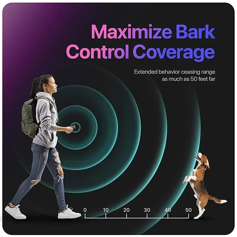 Rechargeable Anti Dog Bark Deterrent Device With LED Flashlight - Image 6