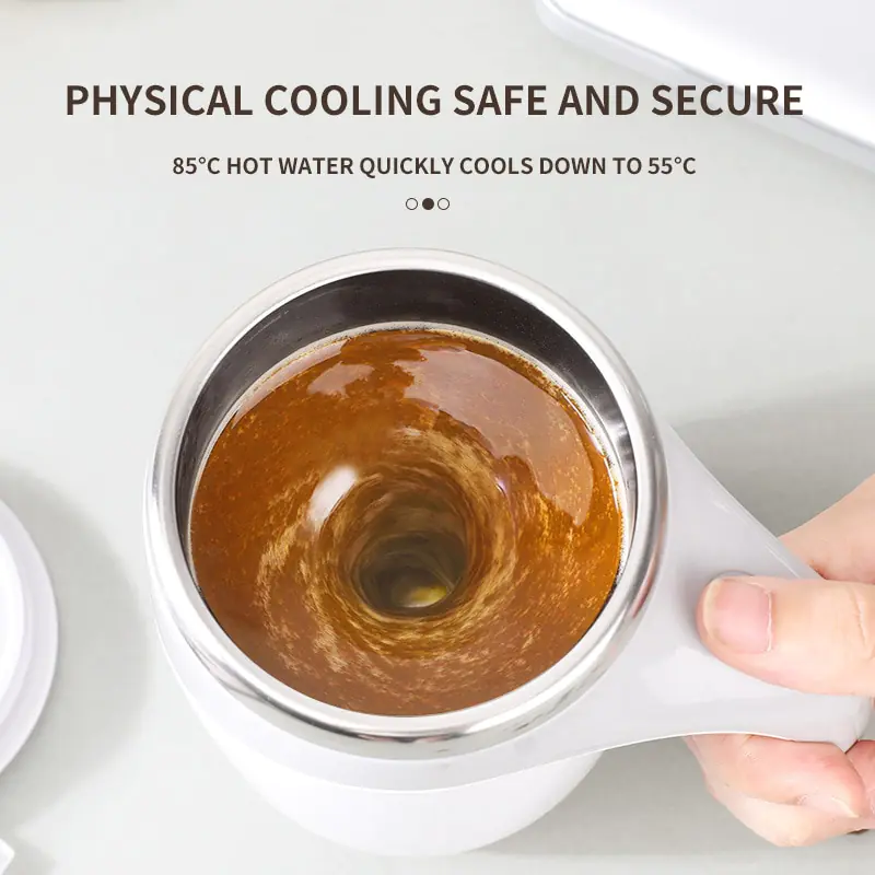Rechargeable Automatic Stirring Coffee Cup - Image 2