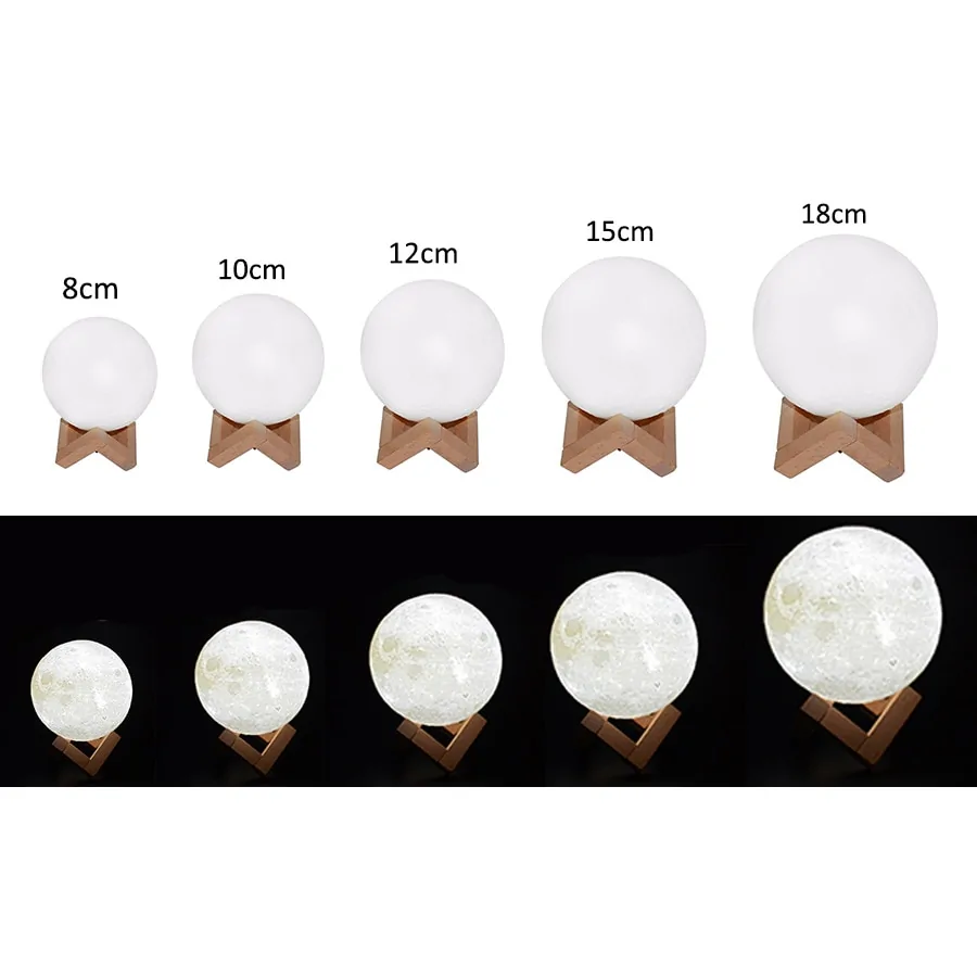 Rechargeable Moon Lamp - Image 3