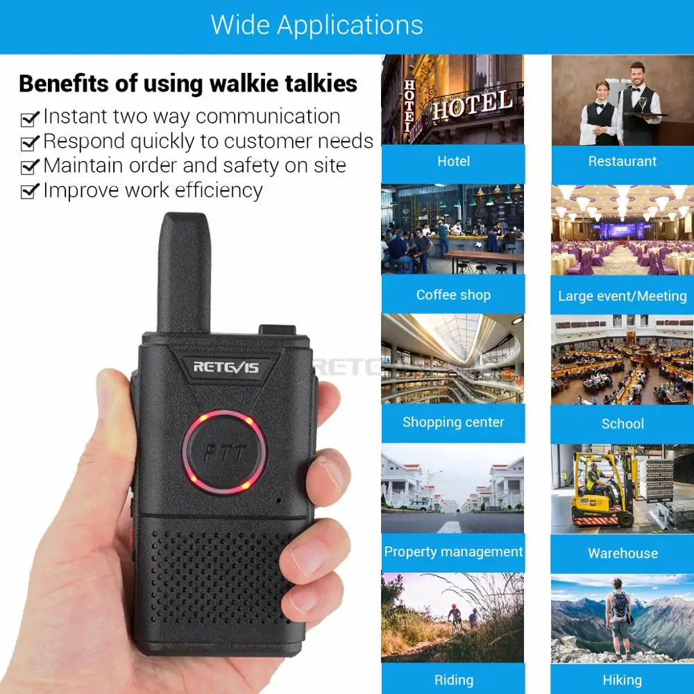 Rechargeable Walkie Talkie - Image 5