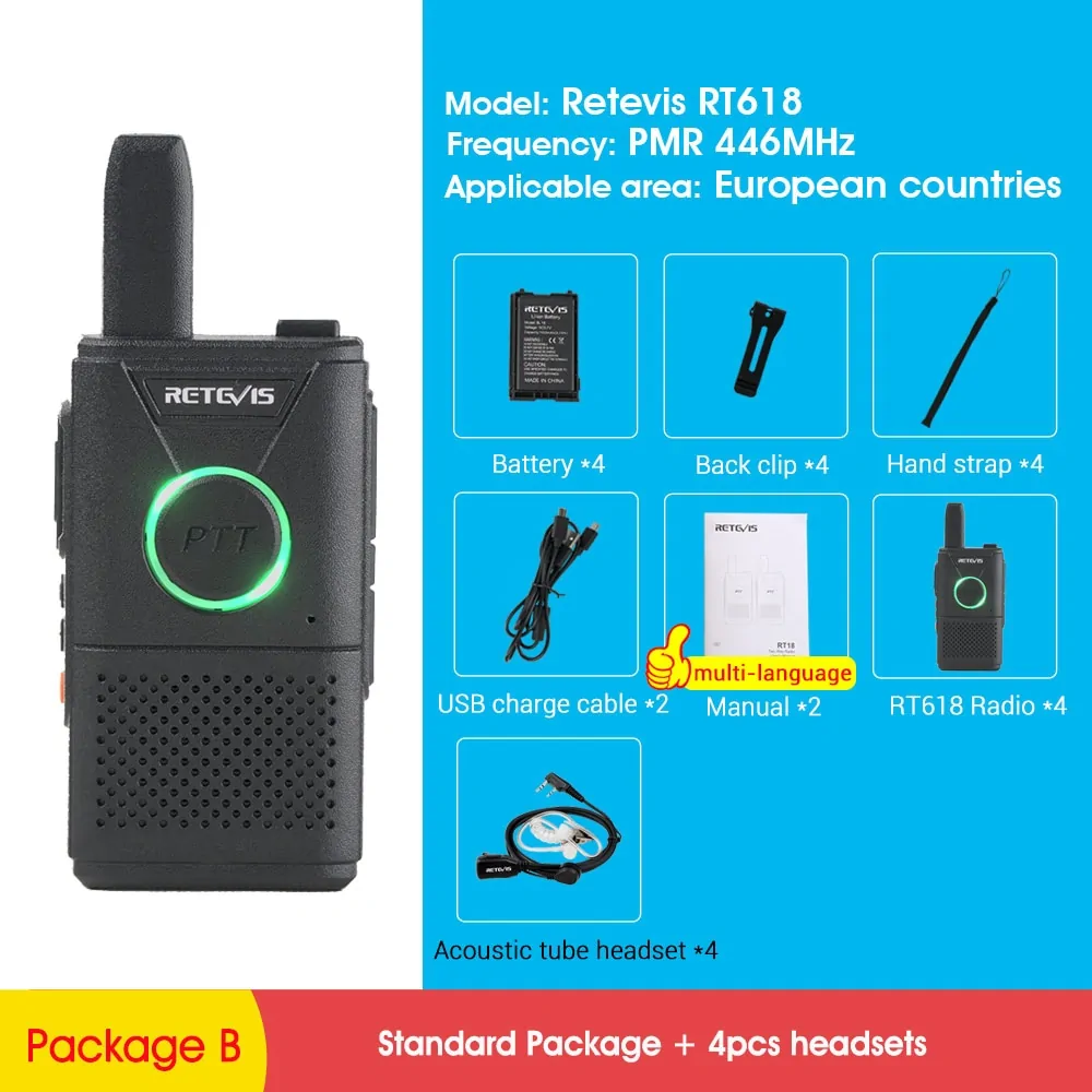 Rechargeable Walkie Talkie - Image 9