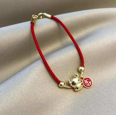 Red String Bracelet for Women - Unique Design Gift - Image 3