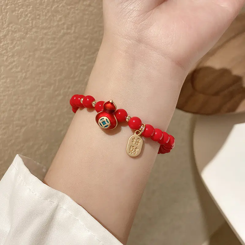 Red String Bracelet for Women - Unique Design Gift - Image 4