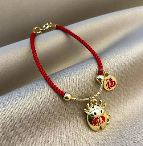 Red String Bracelet for Women - Unique Design Gift - Image 7