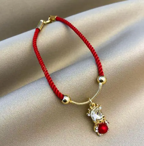 Red String Bracelet for Women - Unique Design Gift - Image 9