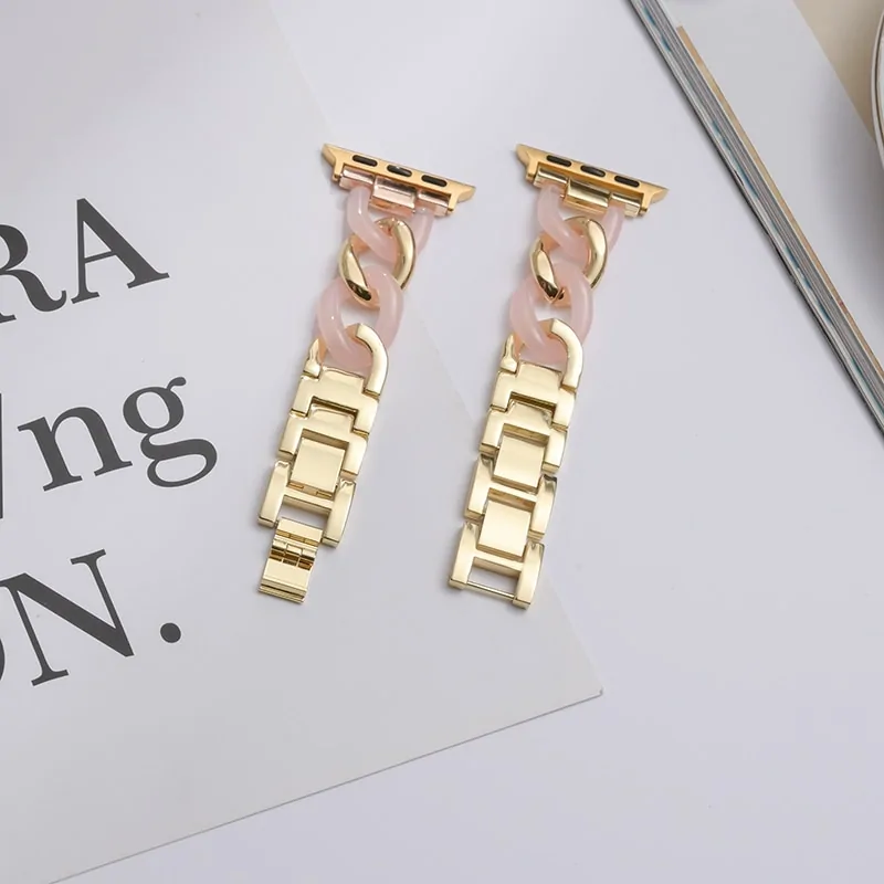 Resin Watch Strap for Apple Watch: Compatible with Series 5, 4, 3, 2, 1 - Image 13