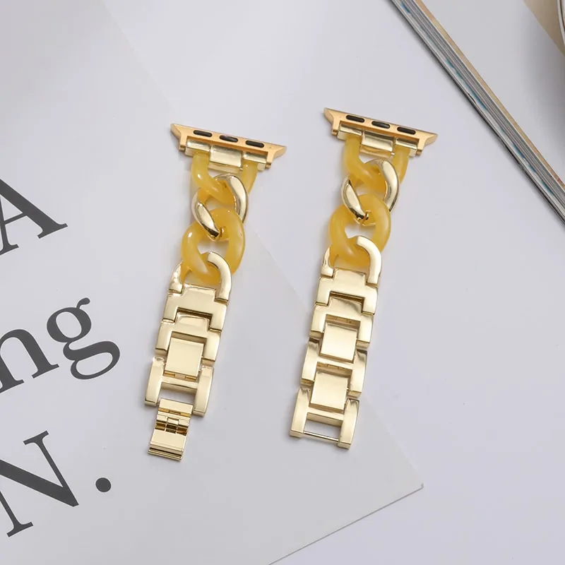 Resin Watch Strap for Apple Watch: Compatible with Series 5, 4, 3, 2, 1 - Image 24
