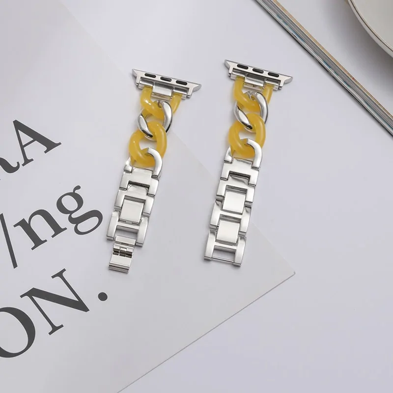 Resin Watch Strap for Apple Watch: Compatible with Series 5, 4, 3, 2, 1 - Image 26