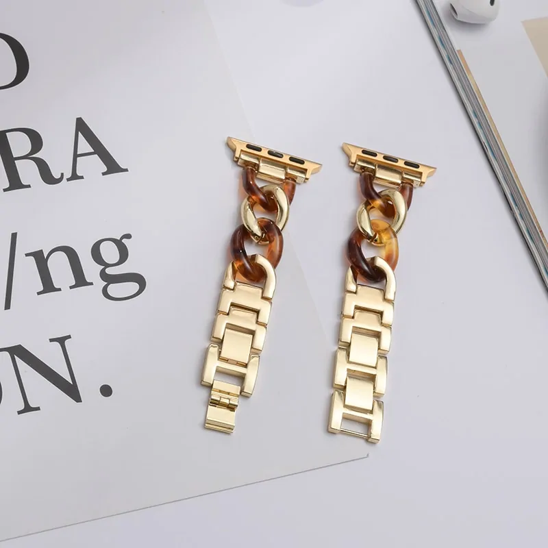 Resin Watch Strap for Apple Watch: Compatible with Series 5, 4, 3, 2, 1 - Image 8