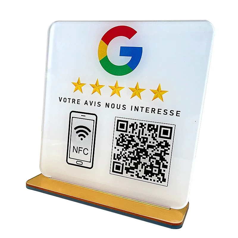 Restaurant NFC Feedback Standee - Image 2