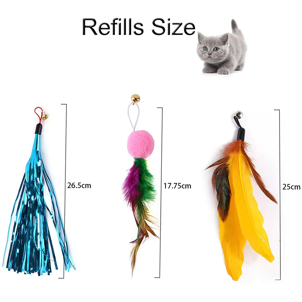 Retractable Cat Feather Toy for Indoor Cats - Image 5