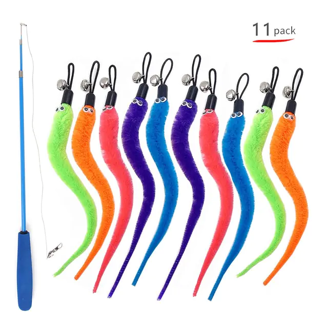 Retractable Cat Feather Toy for Indoor Cats - Image 6