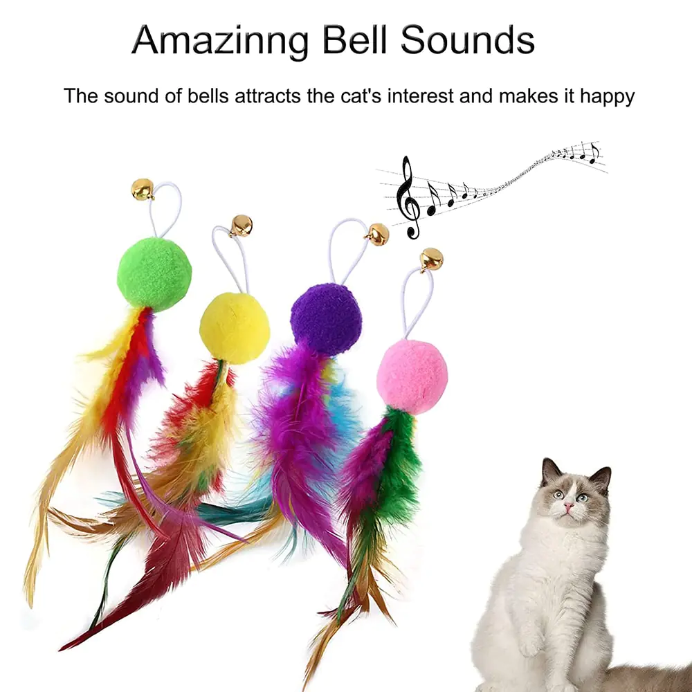 Retractable Cat Feather Toy for Indoor Cats - Image 9