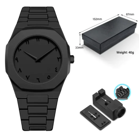 Retro Arabic Quartz Watch - Image 5