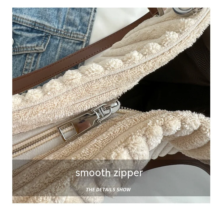 Retro Corduroy Shoulder Bag - Image 2