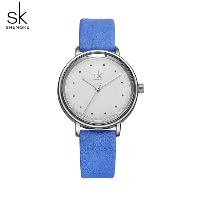 Retro Leather Relogio Feminino - Image 10