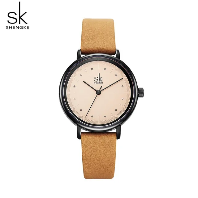 Retro Leather Relogio Feminino - Image 7