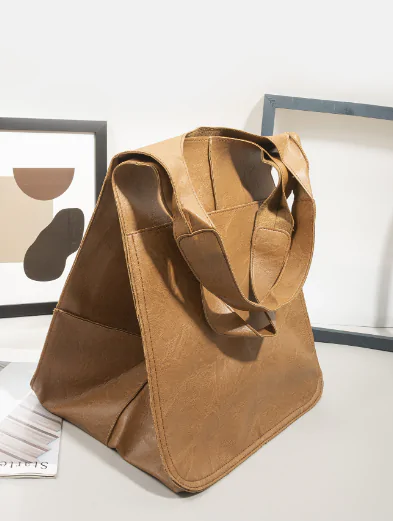 Retro Luxury Shoulder Bag: Casual PU Leather Tote - Image 2