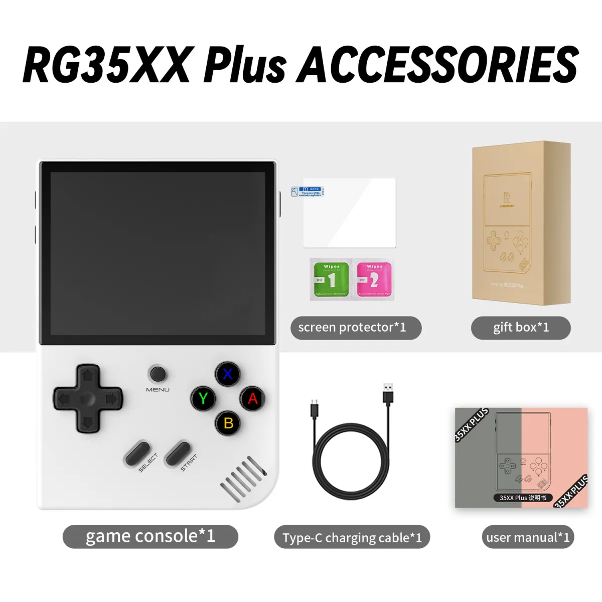 RG35XX PLUS Handheld Vertical Retro Game Machine - Image 17