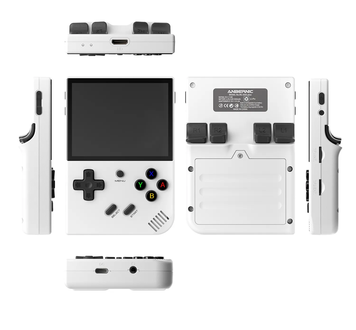 RG35XX PLUS Handheld Vertical Retro Game Machine - Image 2