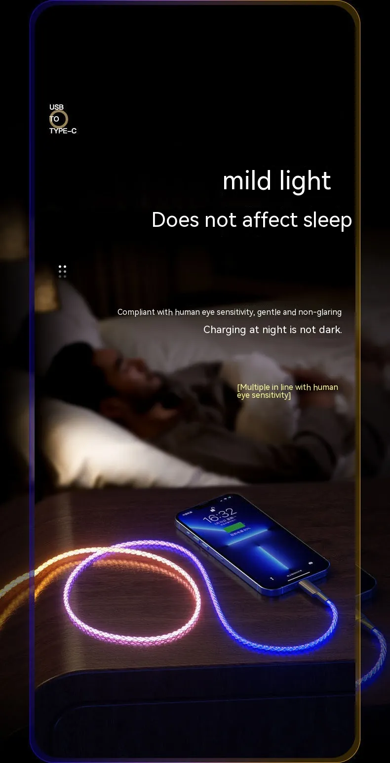RGB Charging Data Cable Magic Color - Image 4