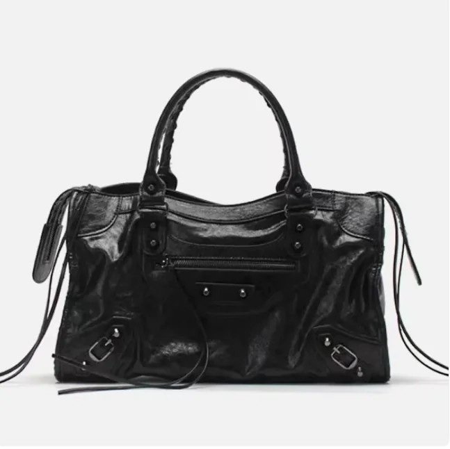 RivetRide Large Crossbody Shoulder Bag - Image 2