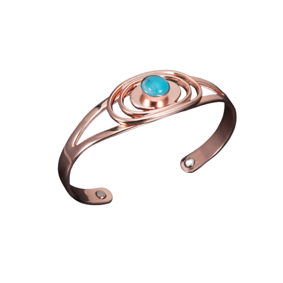 Rose Gold Magnetic Bracelet for Women - Image 2