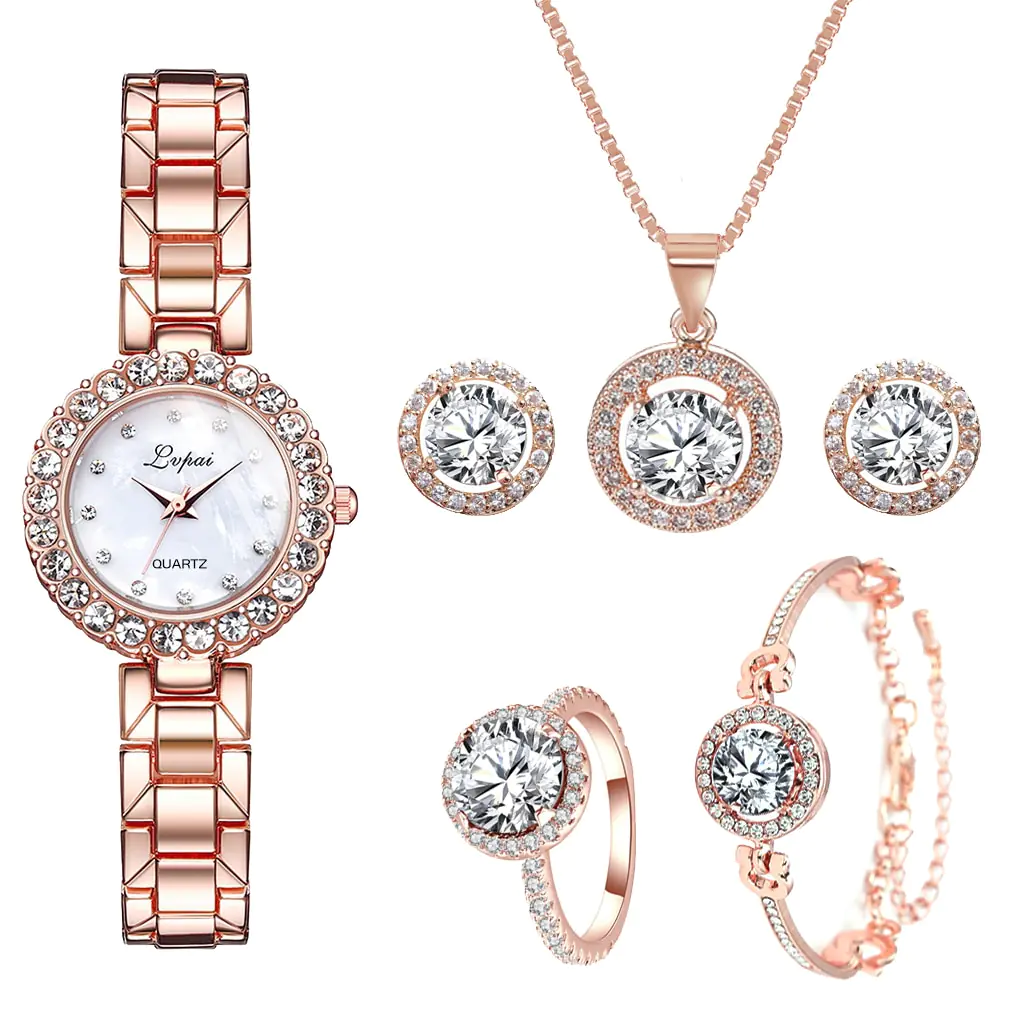 Rose Gold Quartz Wristwatches - Image 3