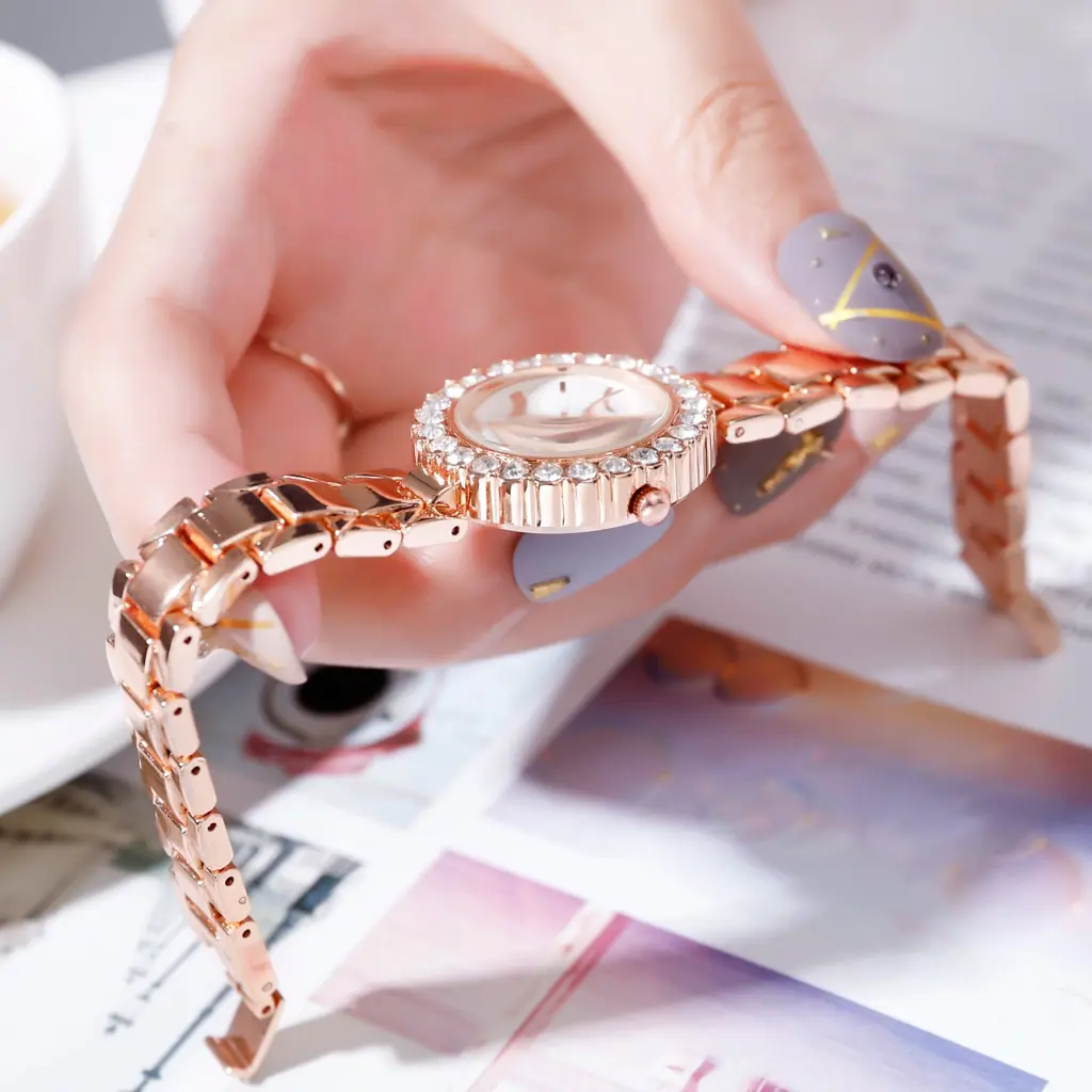Rose Gold Quartz Wristwatches - Image 6