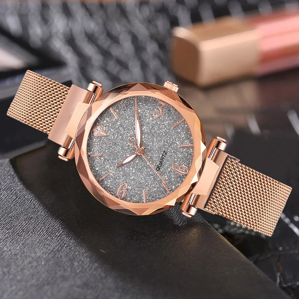 Rose Gold Women Watch - Image 3