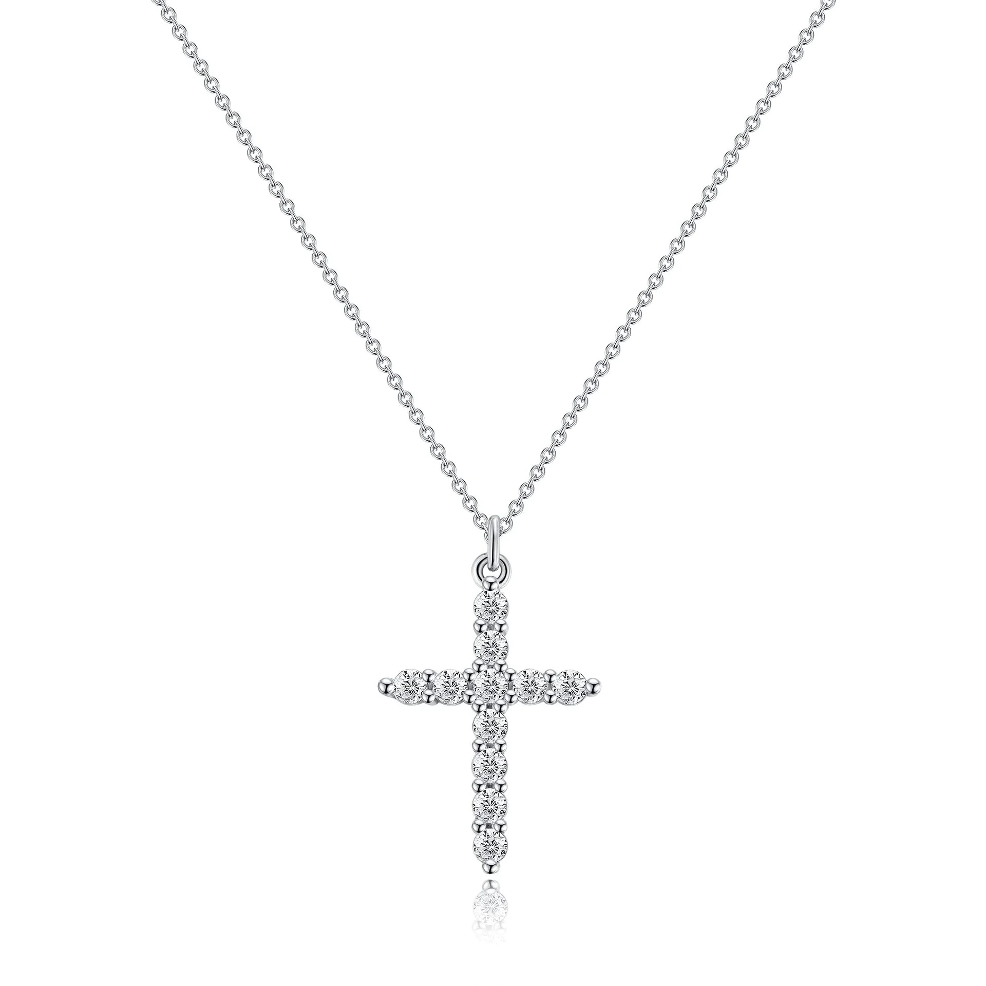 Rotatable Cross Crown Necklace - Image 5