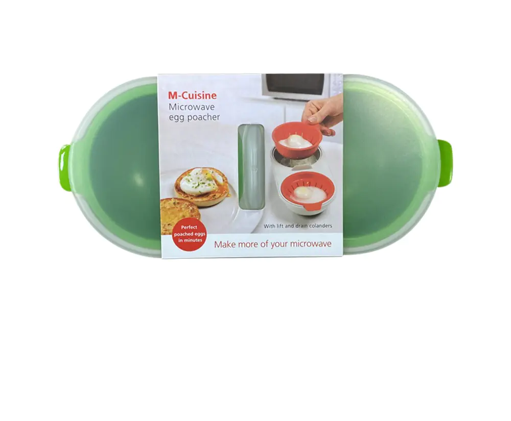 Round Double Cup Microwave Egg Poacher - Image 7