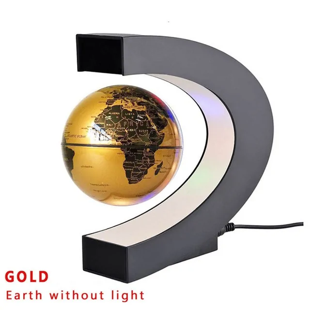 round LED Levitating Rotating Night Lamp - Image 11