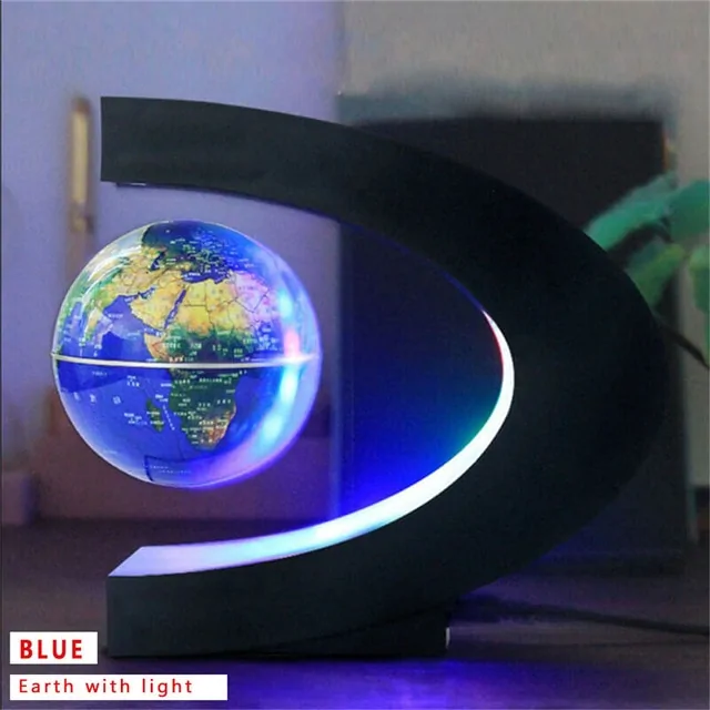 round LED Levitating Rotating Night Lamp - Image 18