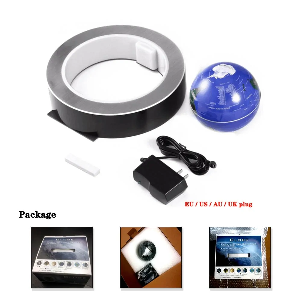 round LED Levitating Rotating Night Lamp - Image 4