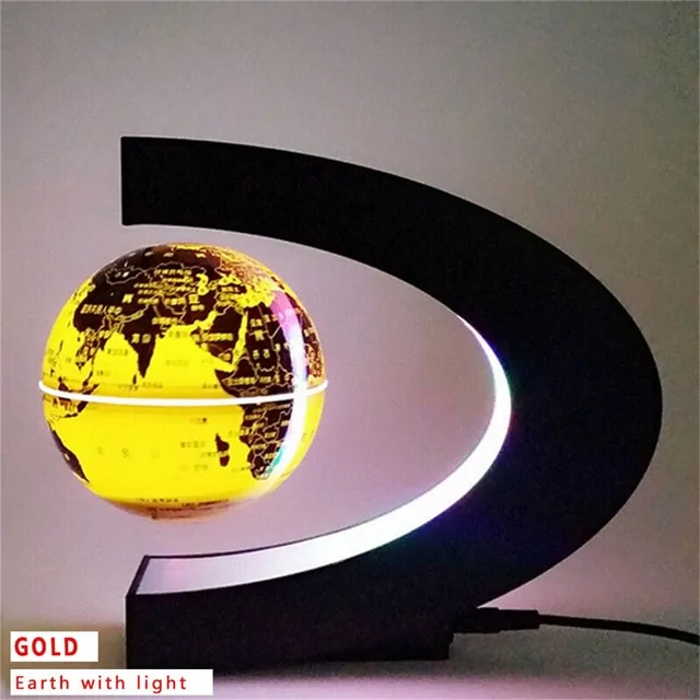 round LED Levitating Rotating Night Lamp - Image 7