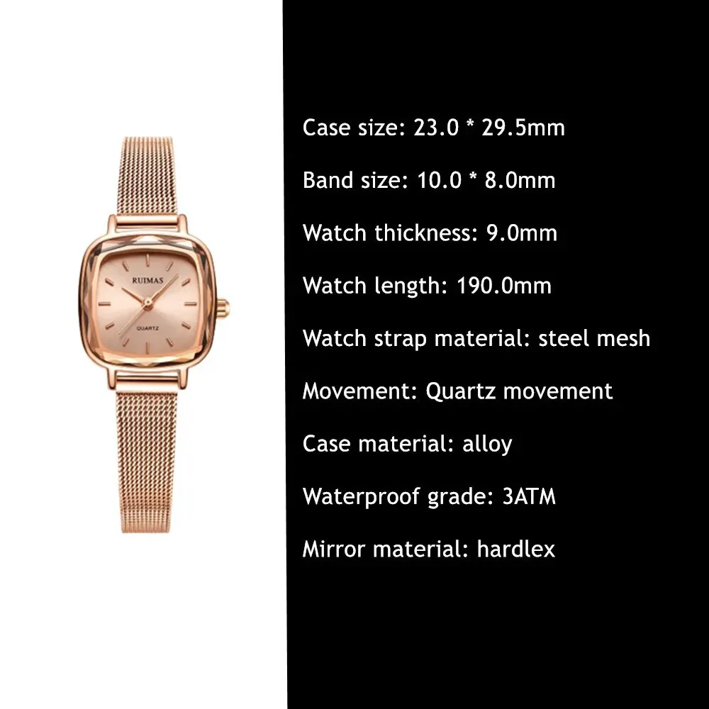 RUIMAS Ladies Watch Bracelet Brand Luxury Women Watches Waterproof Quartz Female Watches Fashion Casual Wrist Watch Clock 571 - Image 2