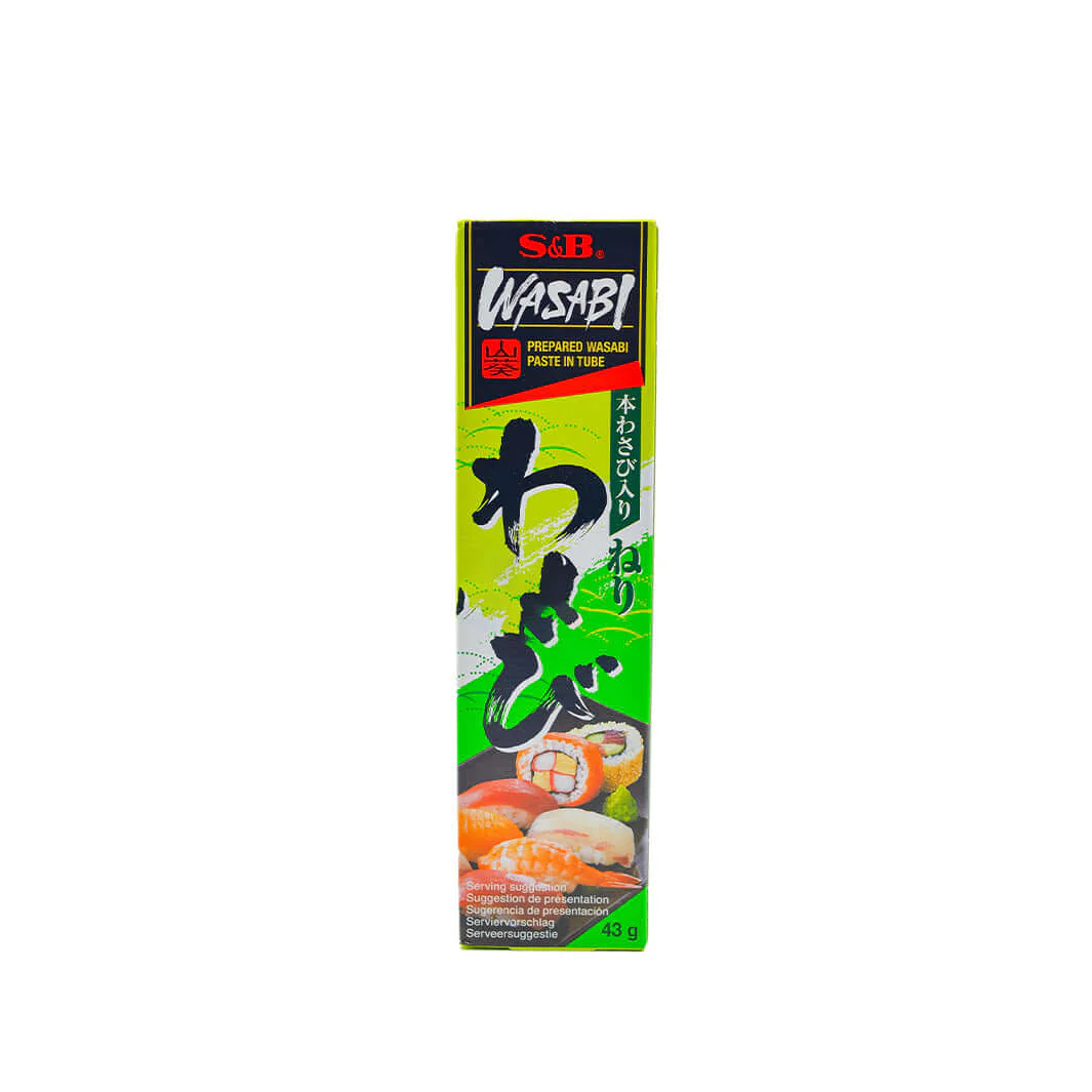 S&B Wasabi Paste In Tube 43g