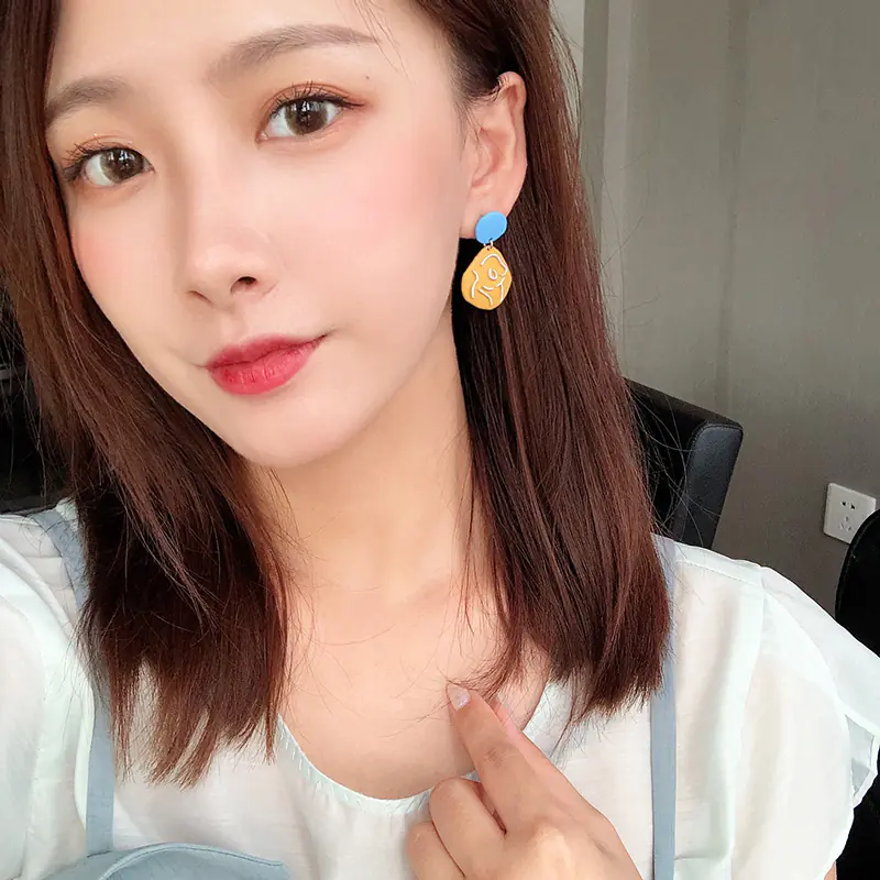 S925 Silver Cute Playful Flower Earrings for Girls - Image 6