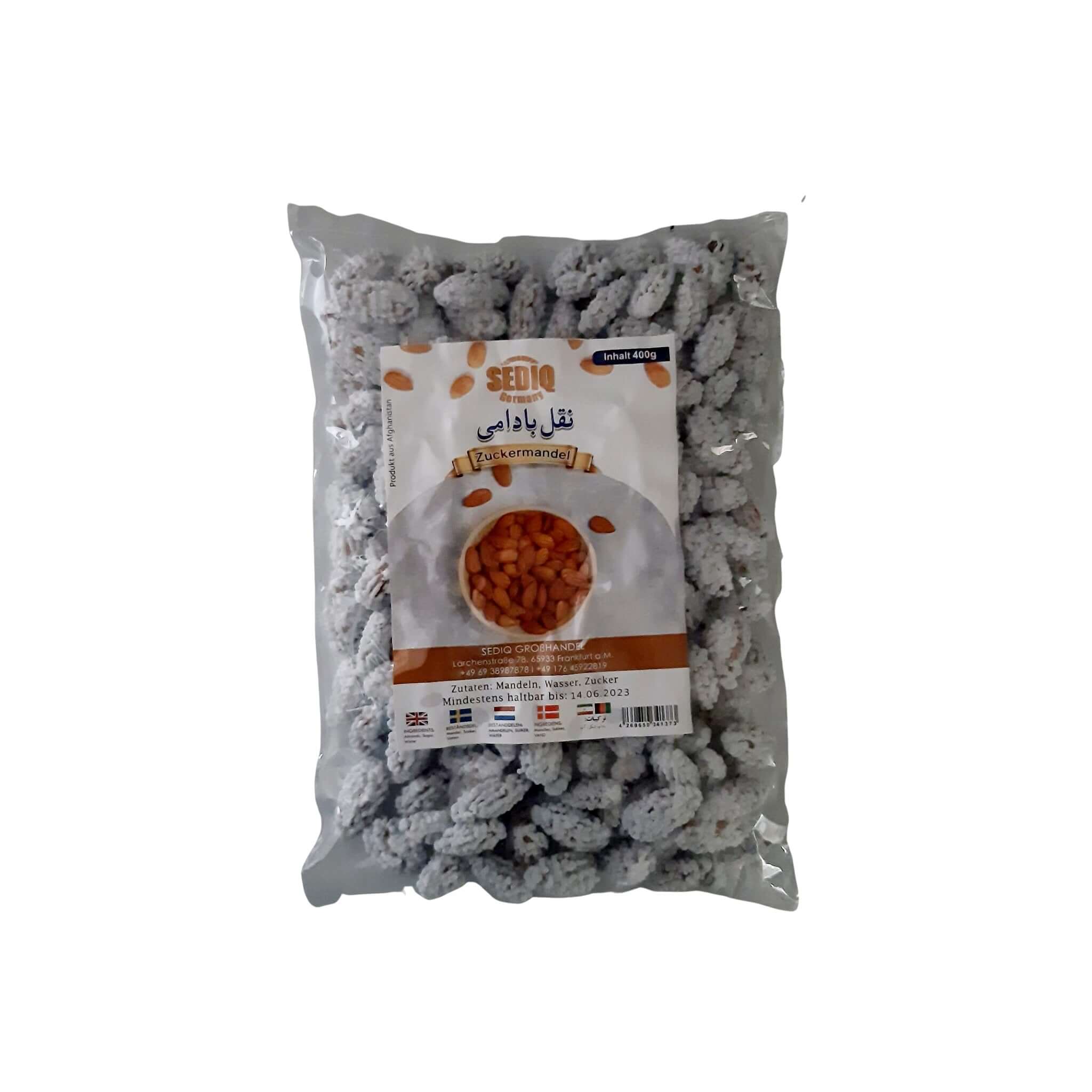 Sediq Zuckermandel 400g