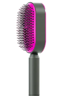 Self Cleaning Anti-Static Hair Brush - Image 3