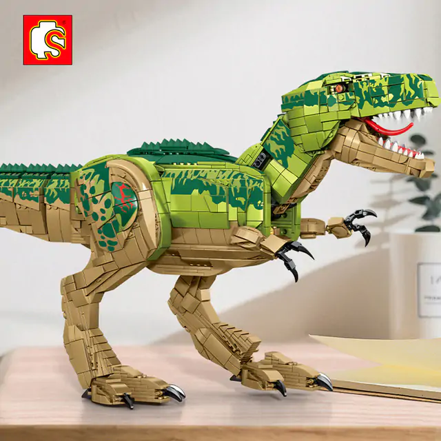 SEMBO BLOCK Tyrannosaurus Rex Dinosaur Building Blocks Toys - Image 7