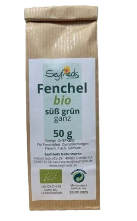 Seyfrieds | Fenchel bio | ganz 50g