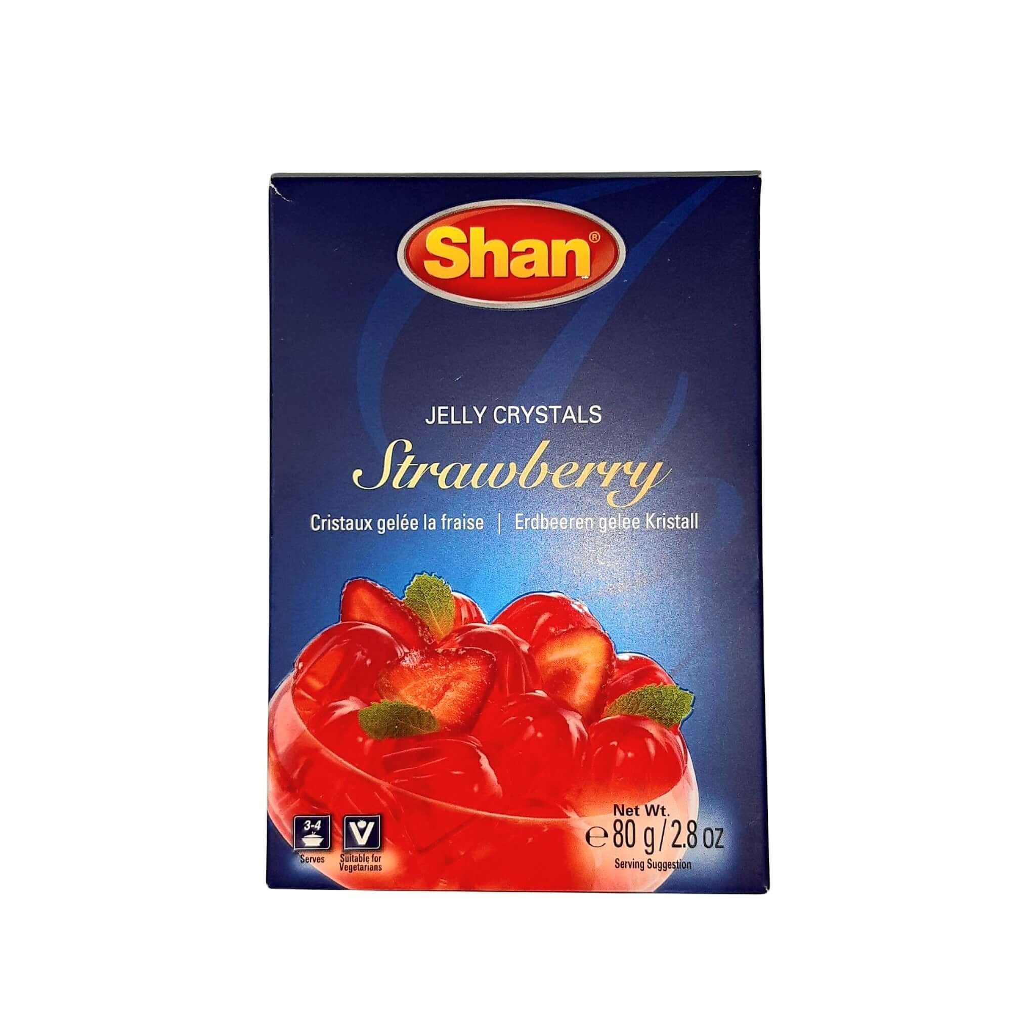 Shan Strawberry Jelly Crystals 80g