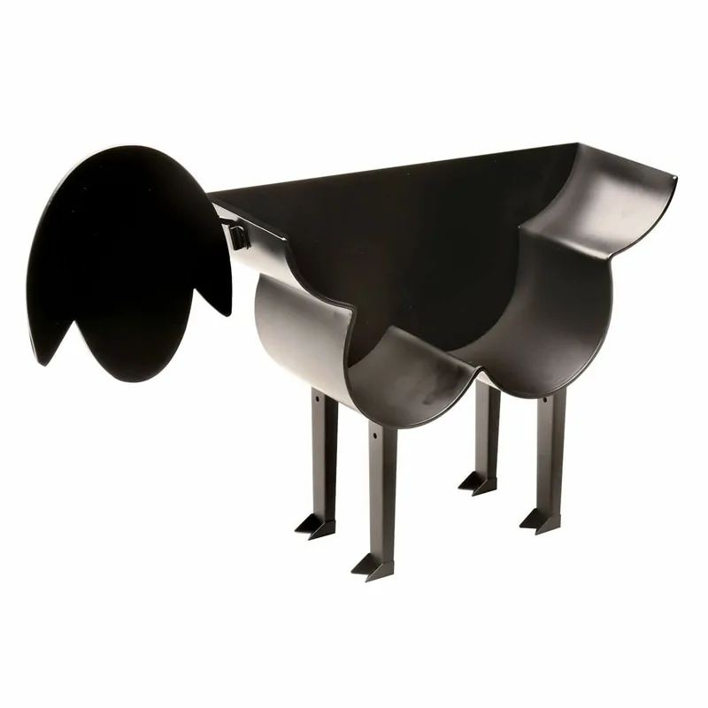 Sheep Decorative Toilet Paper Holder: Free-Standing Iron Bathroom Tissue Storage - Image 6