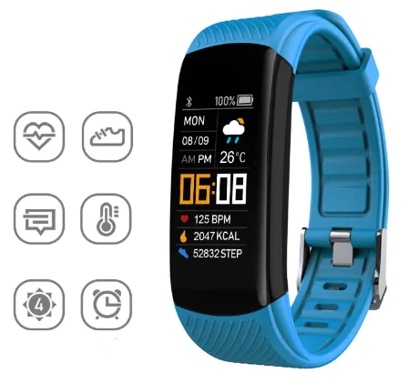Silicone Pedometer Bracelet - Image 16