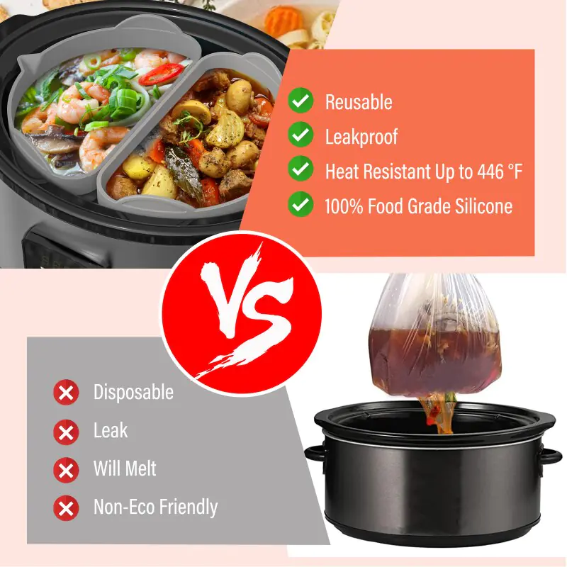 Silicone Slow Cooker Divider - Image 2